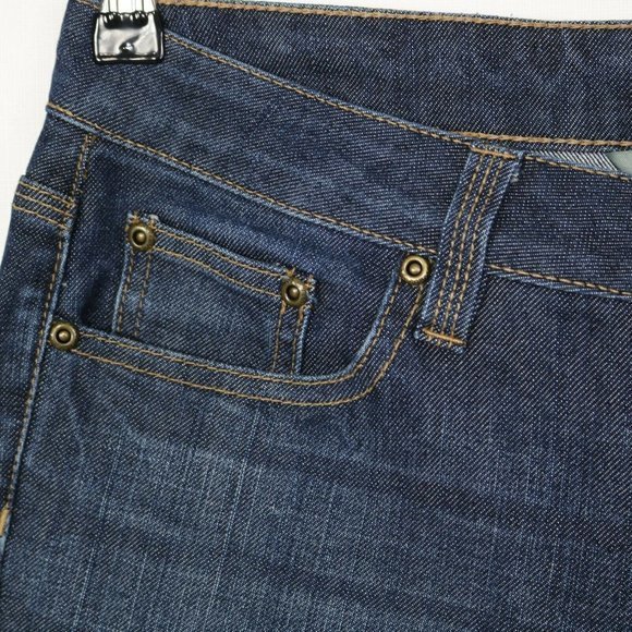 New York & Company NY&C Low Rise Bootcut Curvy Jeans Stretch 8 x 32 Average - Picture 8 of 9